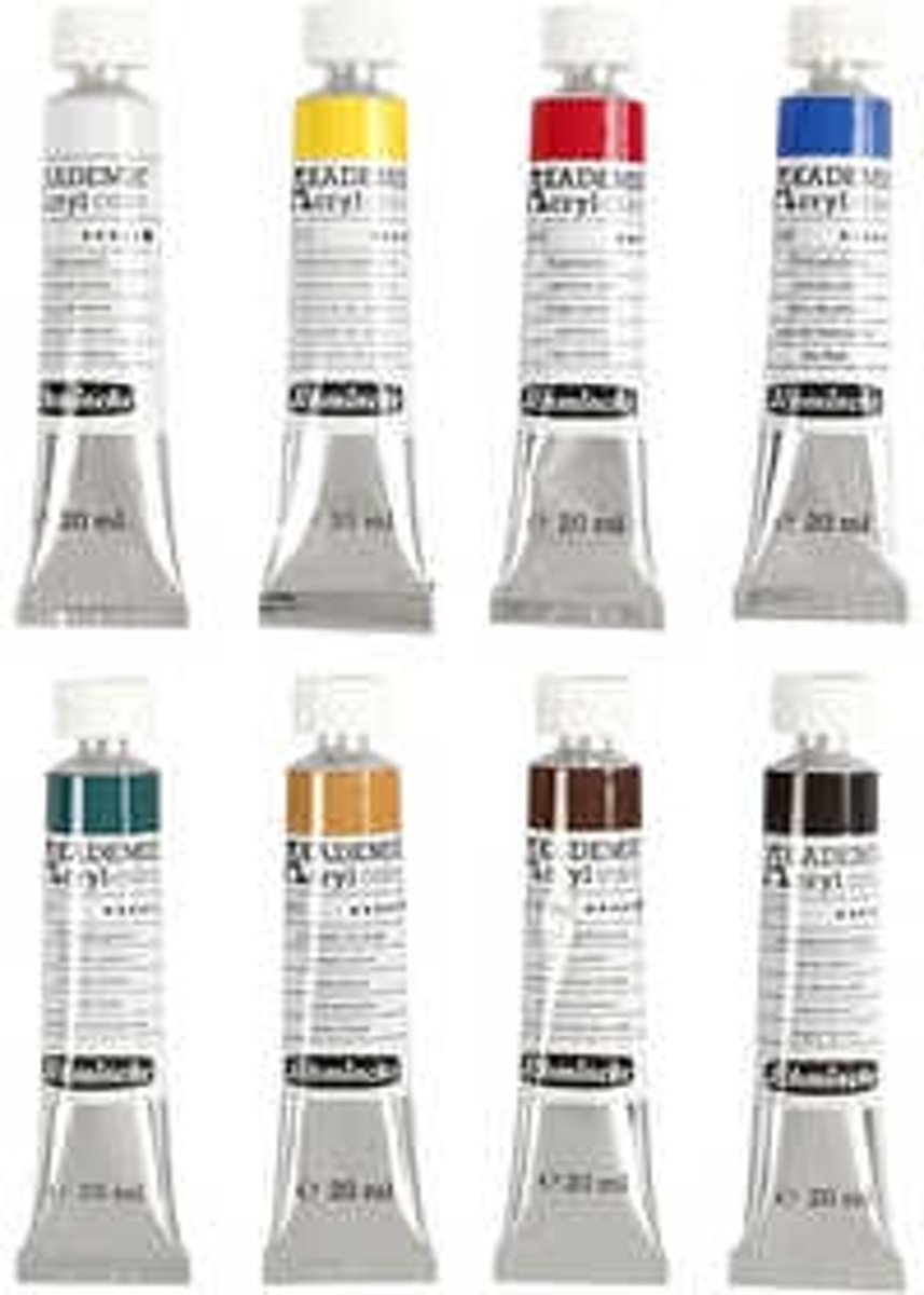 Schmincke AKADEMIE® Acryl color , 8x20ml [HOB-31893]